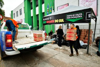 Prefeitura de Cuiabá arrecada seis toneladas em doações durante os três primeiros dias de ação