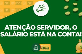 Pelo terceiro mês consecutivo prefeitura quita salários de forma antecipada