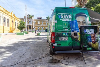 Van Sine da Gente atende público em três locais essa semana