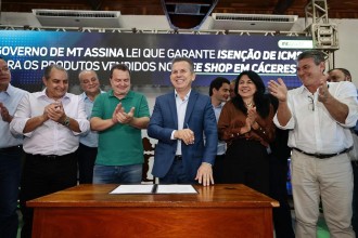 Governador afirma que Free Shop vai dar impulso novo para a Região Oeste