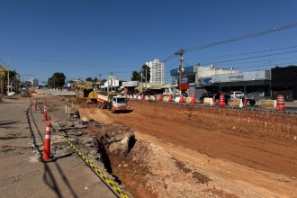 Obras em Complexo Viário do Leblon avançam em três frentes