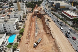 Novo trecho da Avenida Miguel Sutil é interditado para obras em Cuiabá; veja novas rotas