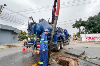 Prefeitura executa reparos em quase 2 mil bocas de lobo e atende mais de 100 bairros