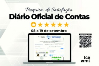 TCE-MT realiza Pesquisa de Satisfação do Diário Oficial de Contas