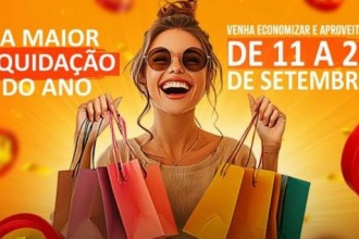 Liquida Grande Cuiabá 2025 começa nesta quinta-feira com descontos de até 70%