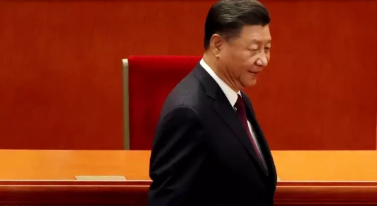 O presidente da China Xi Jinping