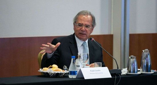 O ministro da Economia Paulo Guedes voltou a defender uma reforma tributária ampla
