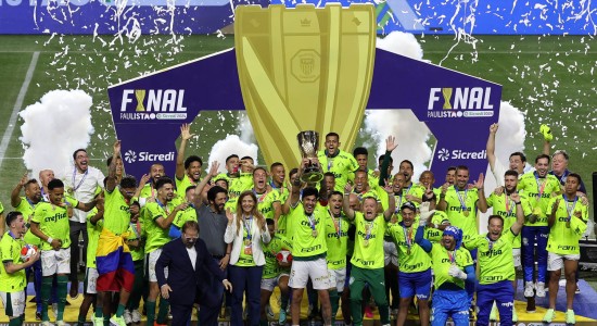 Palmeiras vence o Santos e conquista o 26º título estadual