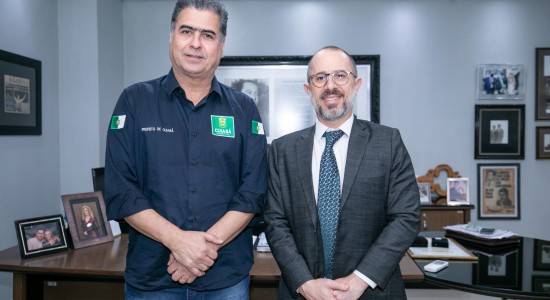 Prefeito recebe visita do ministro da CGU e discute fortalecimento interno do Município junto ao governo federal