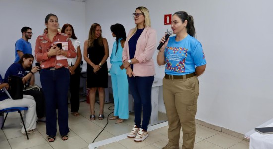 Vice-prefeita dá início a projeto com mais de 100 estagiários de Psicologia em Cuiabá