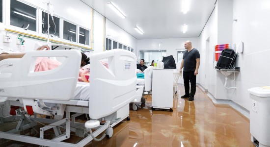Prefeito e secretários monitoram estragos e traçam ações durante temporal em Cuiabá
