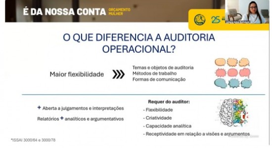 TCE-MT realiza terceiro encontro da capacitação É da Nossa Conta Orçamento Mulher