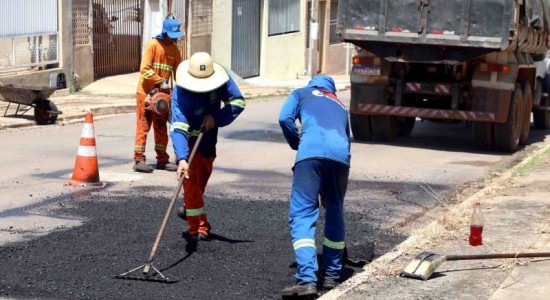 Confira a programação da força-tarefa de tapa-buracos desta semana