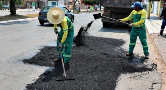 Ações da operação de tapa-buracos fecha a semana com seis regiões concluídas