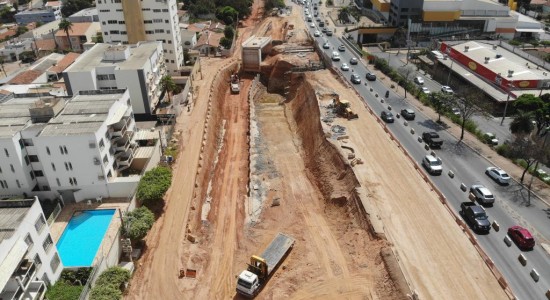 Novo trecho da Avenida Miguel Sutil é interditado para obras em Cuiabá; veja novas rotas