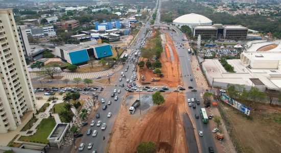 Semob implementará mão única em via do Centro Político Administrativo