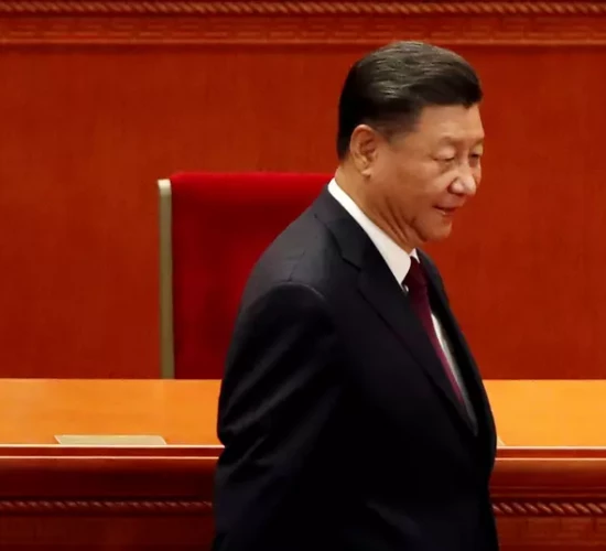 O presidente da China Xi Jinping