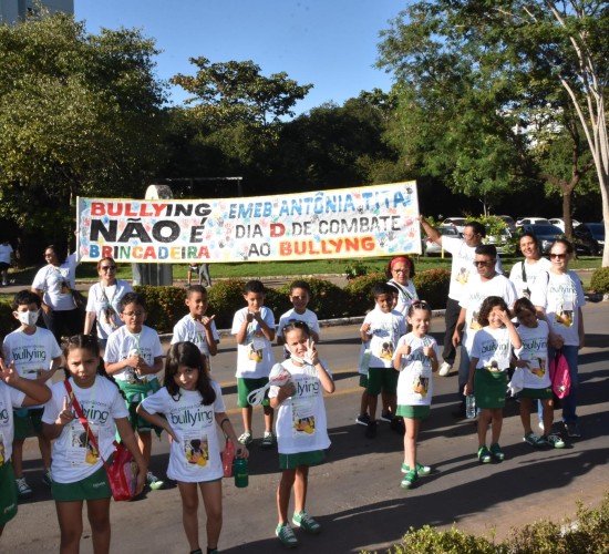 Comunidade escolar realiza terceira edição do Projeto “Sem Plateia Não Tem Bullying”
