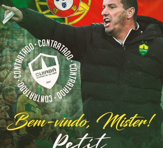 Técnico português aceita treinar o Cuiabá