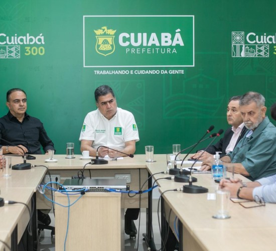 Prefeito recebe setor da tecnologia e discute incentivos para revitalizar e modernizar Centro Histórico de Cuiabá