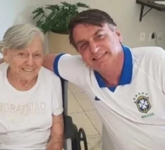 morre mãe bolsonaro luto mãe morte presidente