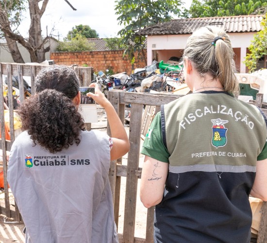 Operação “Pedra 90 em Ordem” combate criadouros de mosquito