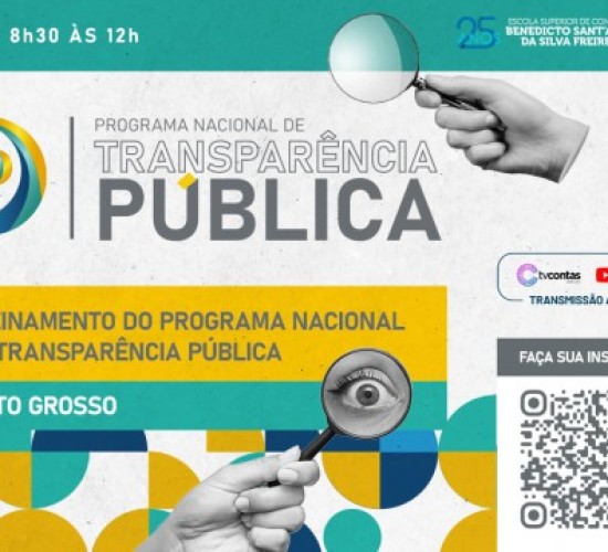 TCE-MT realiza treinamento do Programa Nacional de Transparência Pública ciclo 2025