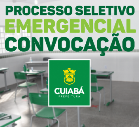 Prefeitura de Cuiabá convoca candidatos aprovados nos cargos de Professor, TNE e ASG