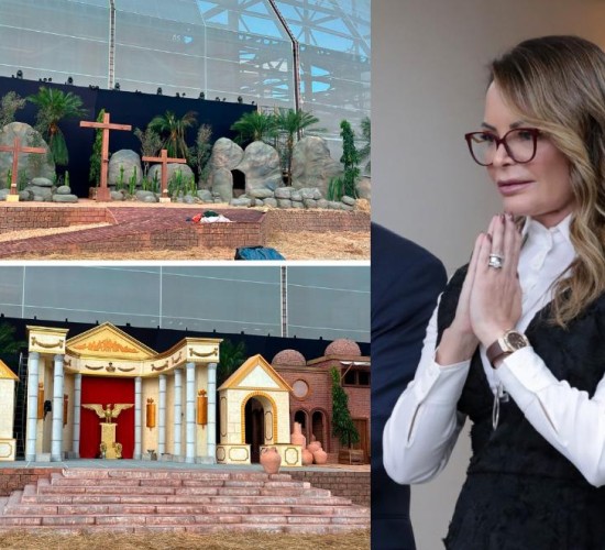Primeira-dama de MT convida população para assistir espetáculo da Paixão de Cristo na Arena Pantanal