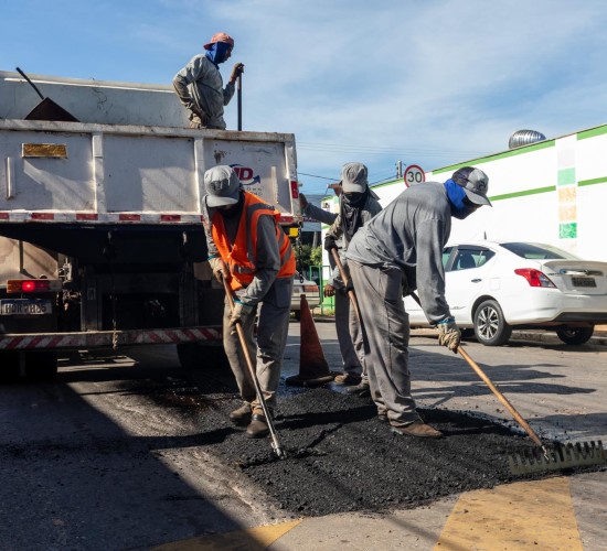 Tapa-buraco mobiliza 15 equipes e atende mais de 50 vias na grande CPA