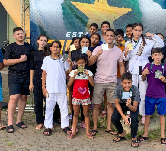 Atletas da Rede Cidadã conquistam medalhas na 2ª Etapa do Campeonato de Jiu-Jitsu Esportivo