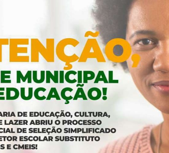Prefeitura abre Processo de Seleção para diretores substitutos de Várzea Grande