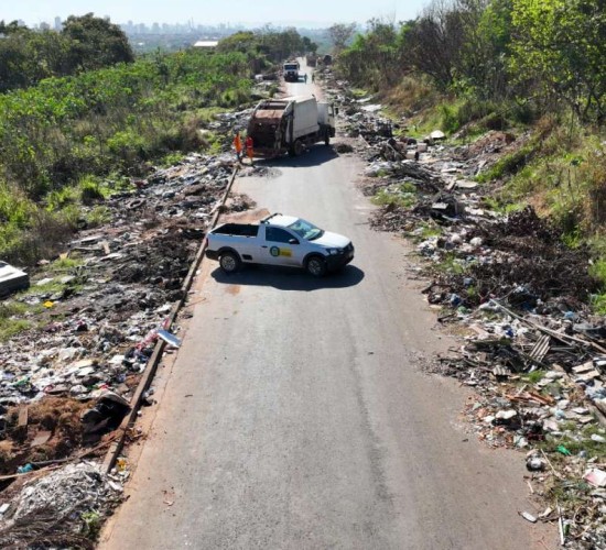 Prefeitura de Várzea Grande realiza mais de 60 atendimentos e retira 100 toneladas de lixo na primeira semana de agosto