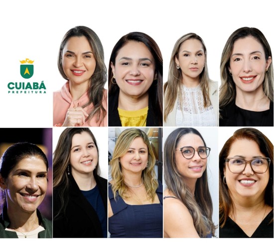 40% do alto escalão da Prefeitura de Cuiabá é ocupado por mulheres