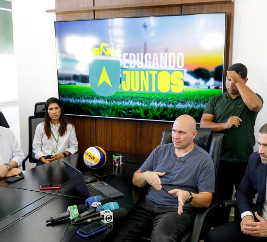Prefeito anuncia união das secretarias de Educação, Esporte e Cultura