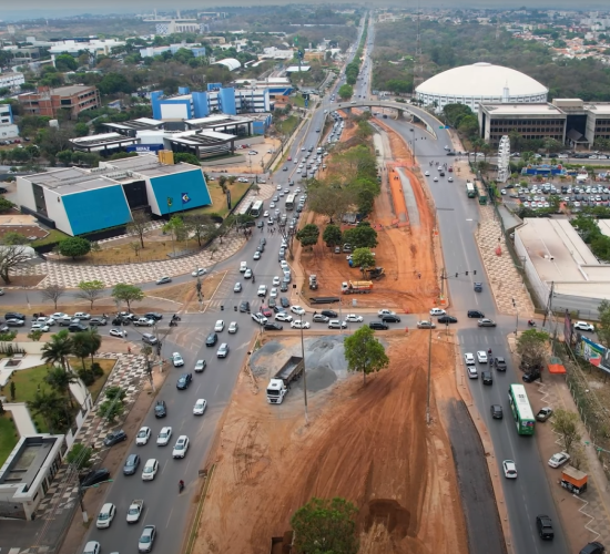 Semob implementará mão única em via do Centro Político Administrativo