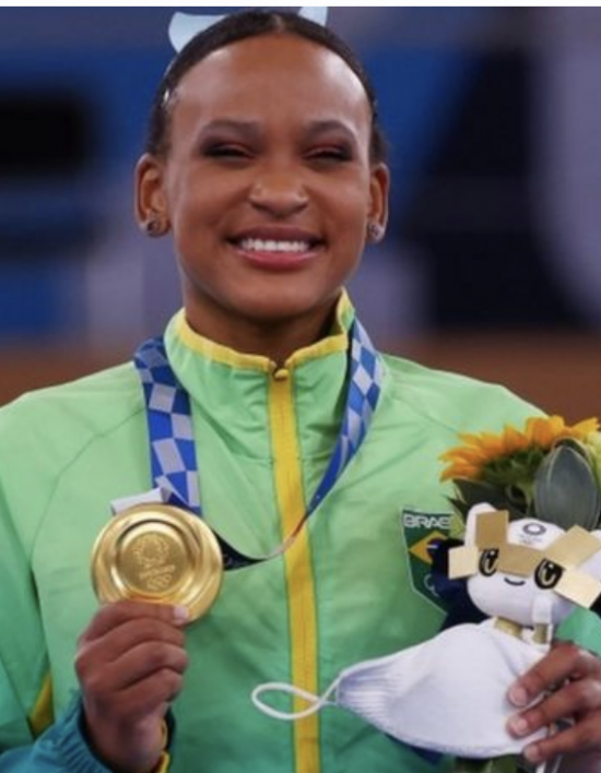 Olimpíada de Tóquio 2021 Rebeca ganha ouro no salto e crava nome na história da ginástica do Brasil