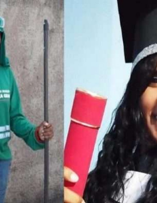 Gari que andava 10 km por dia para ir à faculdade se forma em Direito