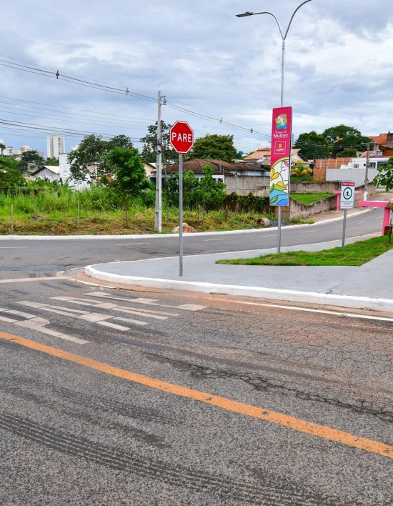 Semob efetua sinalização interna e externa do Parque da Mulher