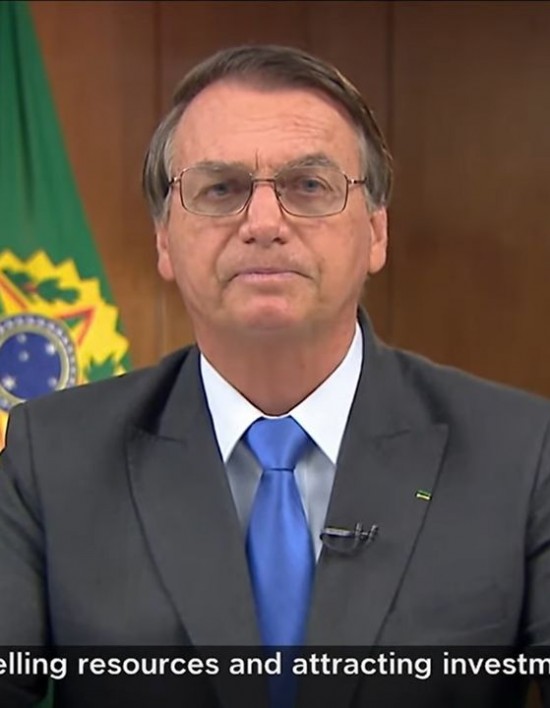 Em discurso para COP26 Bolsonaro diz que Brasil é parte da solução climática