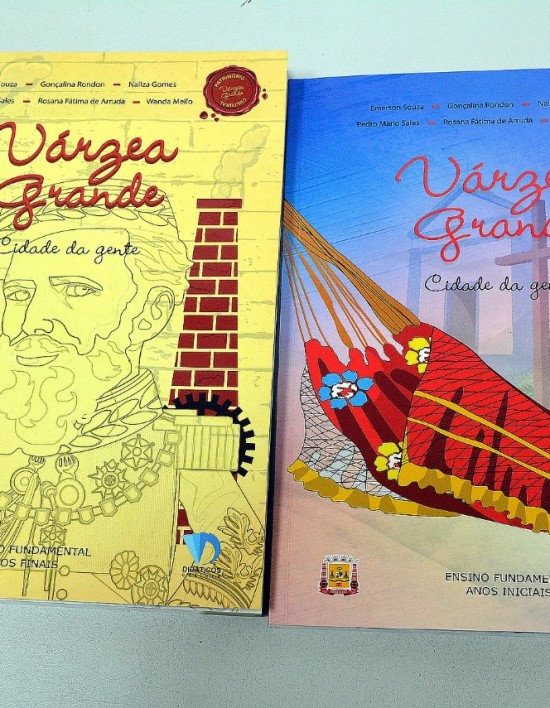 LIVROS DIDÁTICOS DE HISTÓRIA E GEOGRAFIA DE VÁRZEA GRANDE INAUGURAM UM NOVO MOMENTO NA EDUCAÇÃO MUNICIPAL