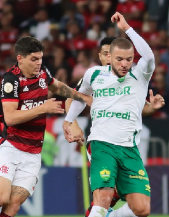 Cuiabá perde para o Flamengo e segue na zona de rebaixamento do Brasileirão