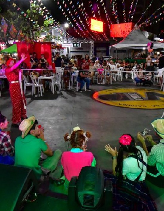 Começou o Grande Arraiá de Cuiabá com diversão para toda a família