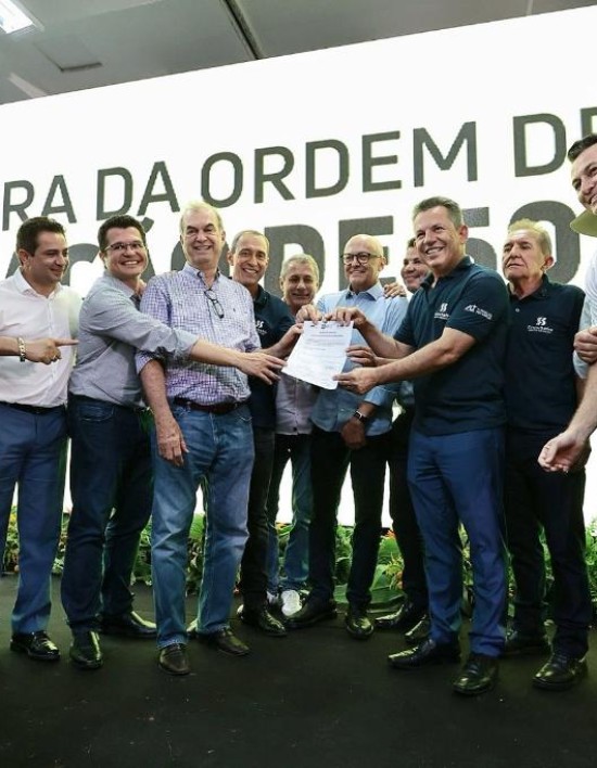 Governador assina ordem de serviço para obras de duplicação do último trecho na BR-163