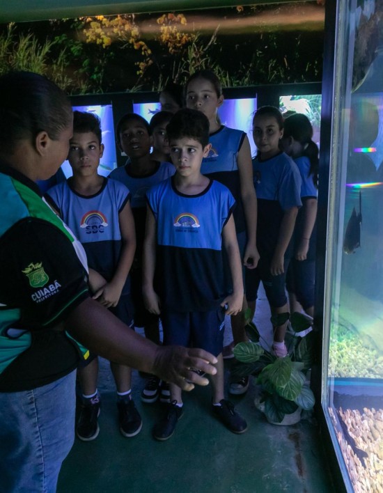 Aquário Municipal recebe mais de 650 estudantes em março