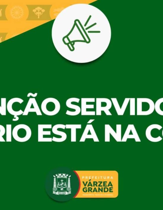 Pelo terceiro mês consecutivo prefeitura quita salários de forma antecipada