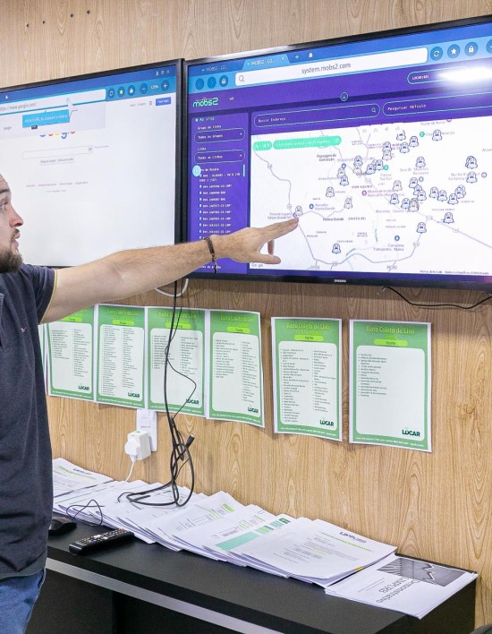 Central de Monitoramento garante agilidade na fiscalização da coleta de lixo