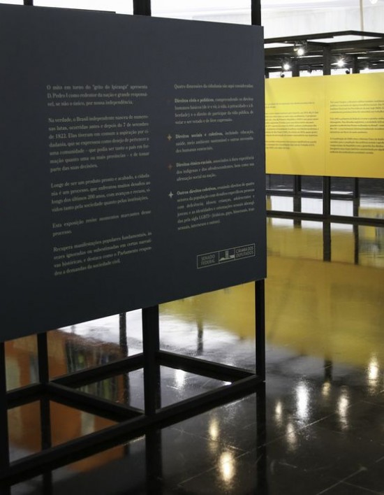 Exposição no Senado homenageia os 200 anos da Independência do Brasil