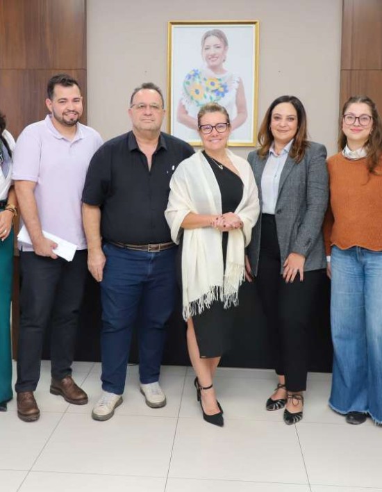Flávia Moretti recebe Marfrig e frisa importância das grandes empresas para desenvolvimento de Várzea Grande