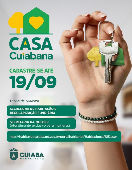 Casa Cuiabana ultrapassa 63 mil cadastros na primeira semana